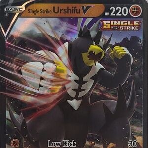 Single Strike Urshifu V - SWSH106 - Promo Sword & Shield Pokemon NM